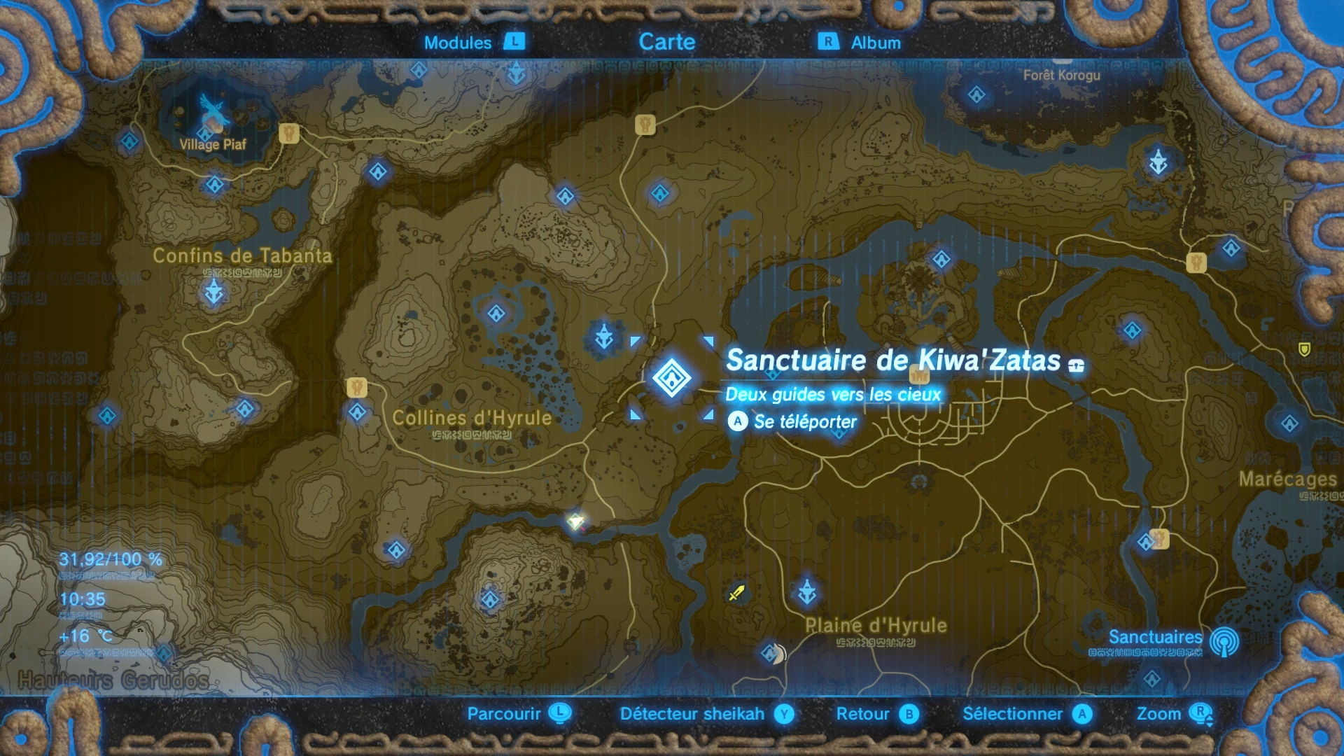 Zelda Breath Of The Wild Sanctuaire Kiwa Zatas Millenium