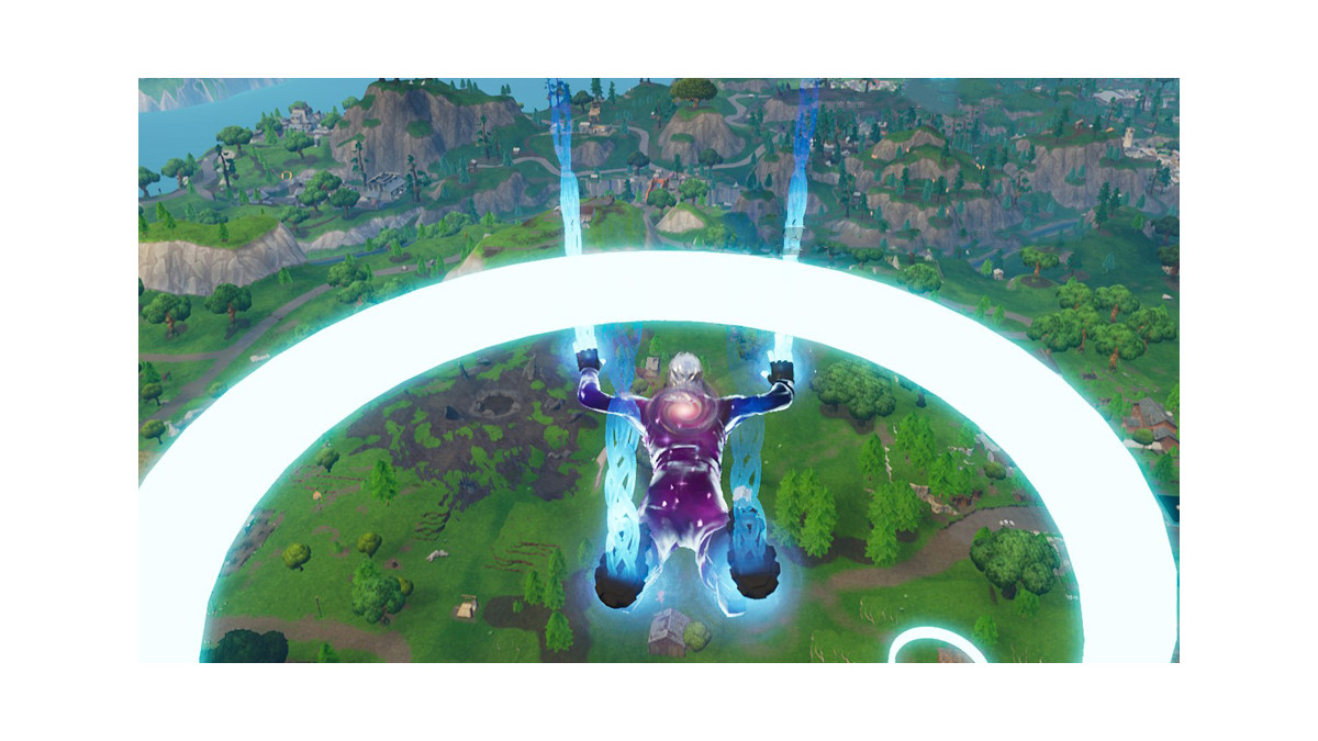 Fortnite Traverser Les Anneaux En Chute Libre D Fi Saison Millenium