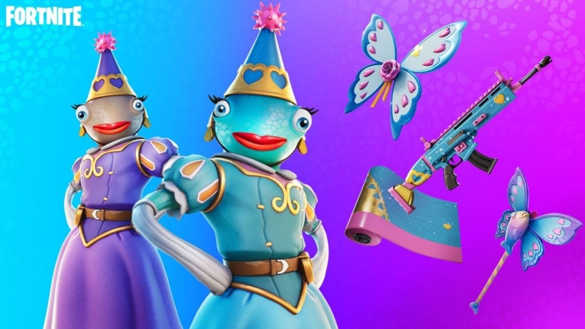 Fortnite le skin Princesse Poiscaille Pétula dans la boutique du 18