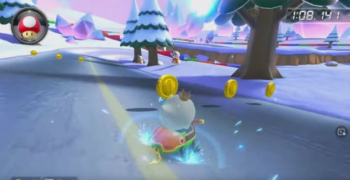 Pays Neigeux Mario Kart 8 Deluxe Tous Les Raccourcis De Ce Circuit