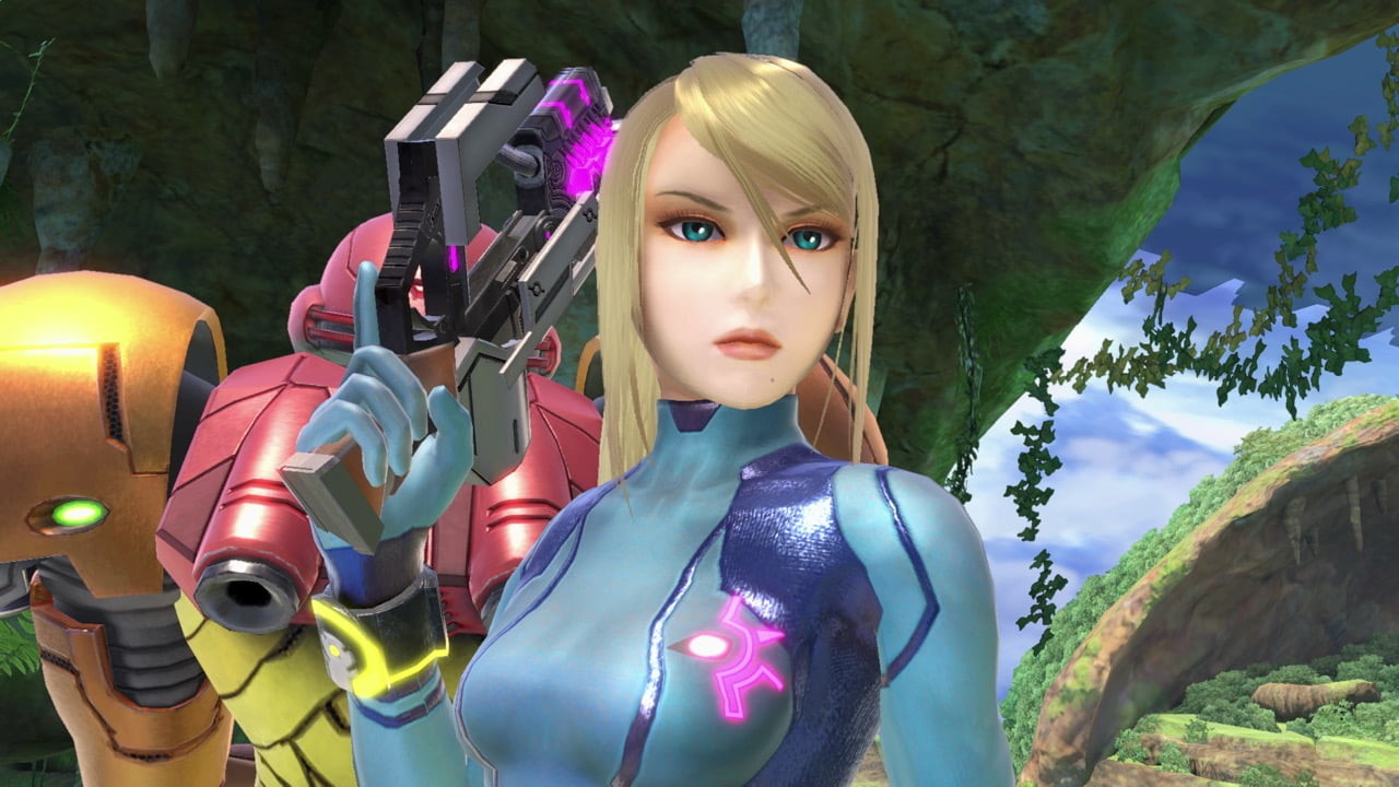 Samus Sans Armure Super Smash Bros Ultimate Personnages