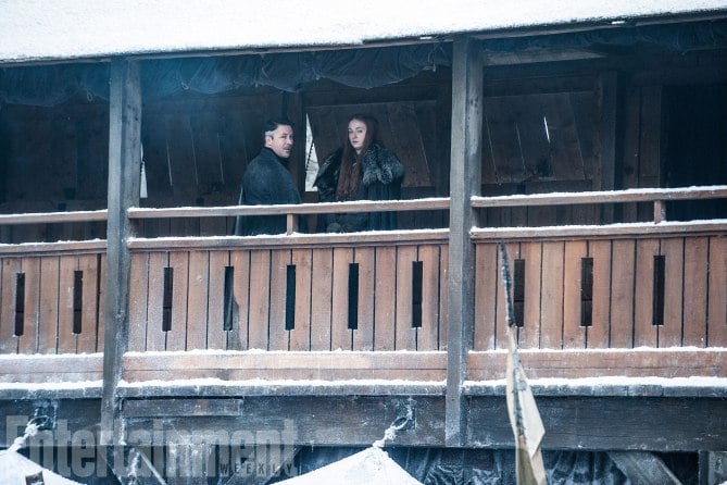 Littlefinger et Sansa Game of Thrones