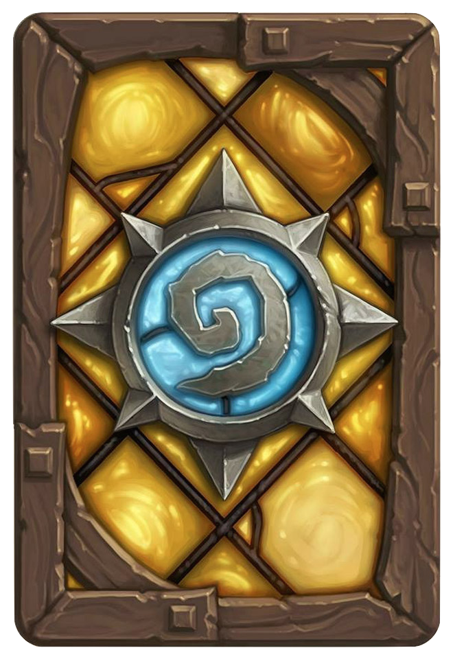 dos de carte hearthstone café