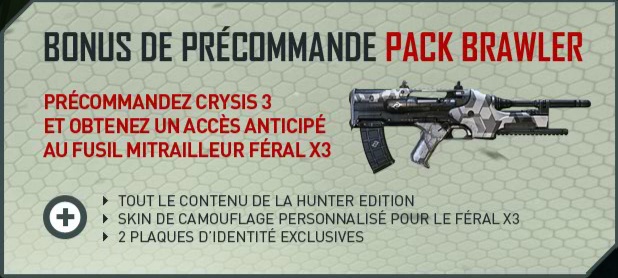 Crysis 3 Bonus
