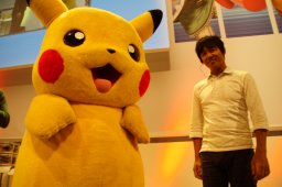 Shigeki Morimoto et Pikachu