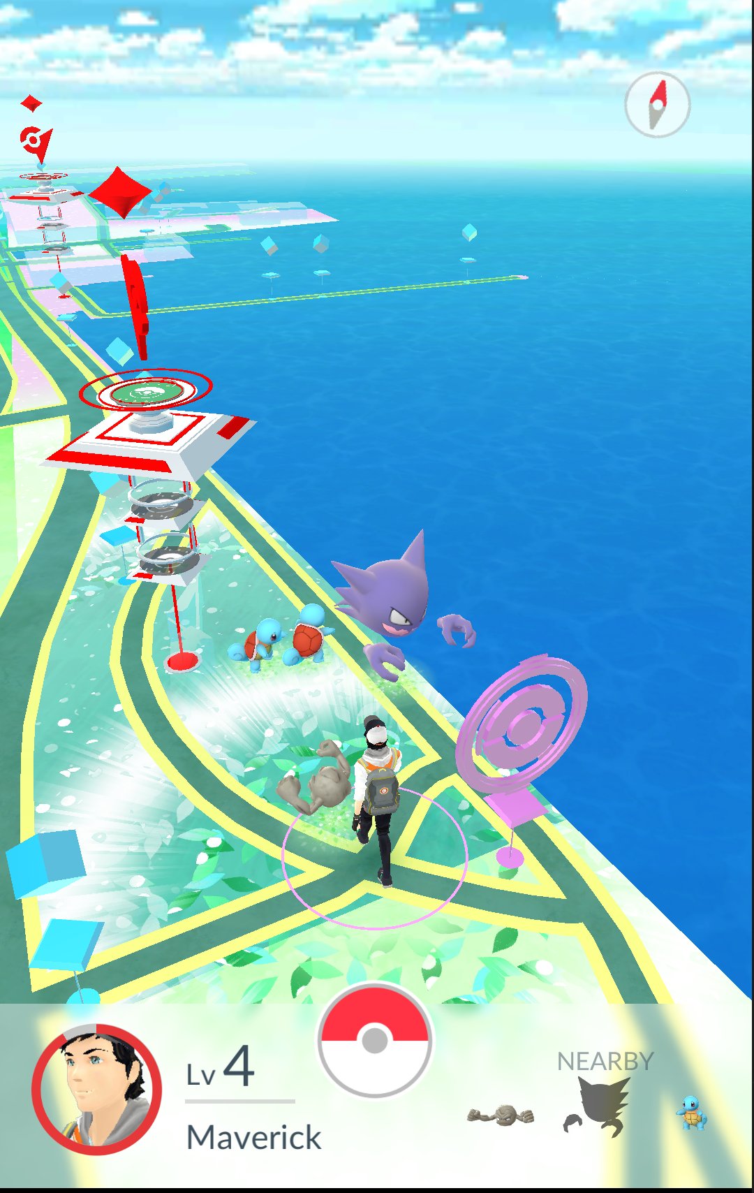 La rencontre de Pokémon sauvages dans Pokémon GO