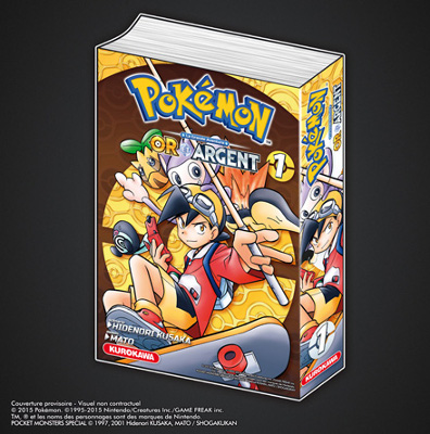 Le premier tome de l'arc Pokémon Or & Argent est disponible en librairie !
