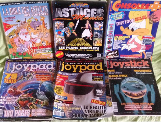 Joystick et Joypad n'étaient que deux des nombreux magazines français cultes dédiés au jeu vidéo !
