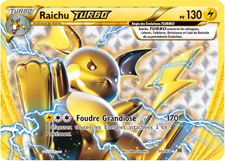 Raichu turbo dans la nouvelle extension TCG Pokémon