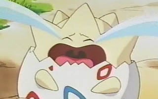 pokémon mignon togepi pleurant