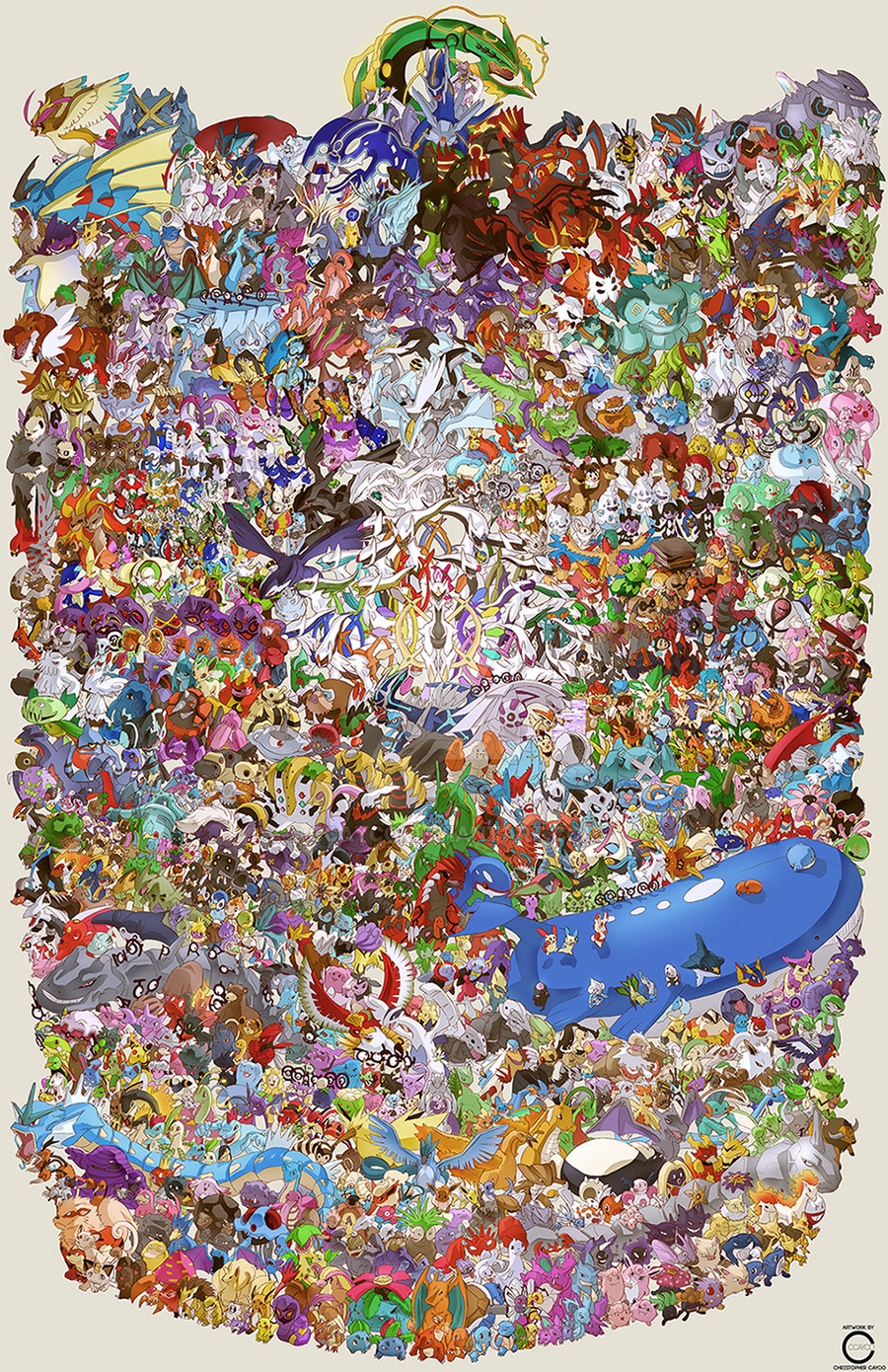 Tous les Pokémon en un seul dessin ! - Millenium