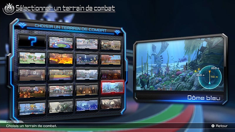 Stages Pokkén Tournament