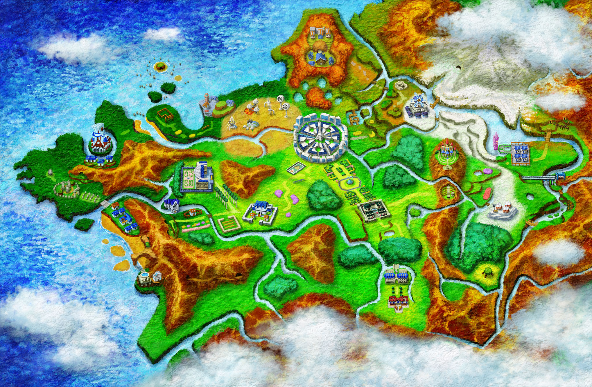 Pokémon X et Y, Région de Kalos