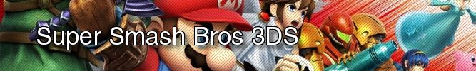Super Smash Bros 3ds
