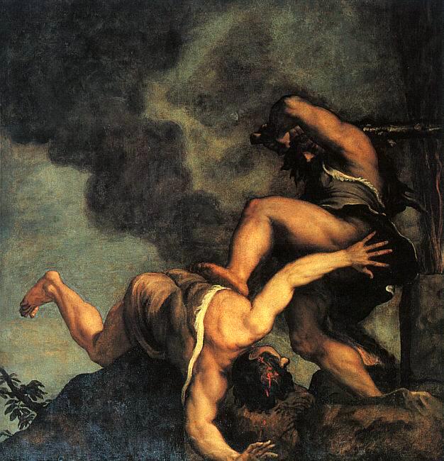 Abel assassiné par son frère Caïn