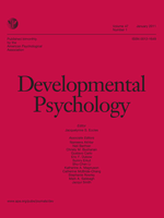 Revue scientifique - Developmental Psychology Revue scientifique - Developmental Psychology