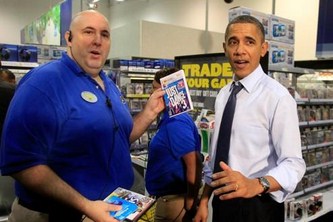 Obama, Just Dance sur Wii