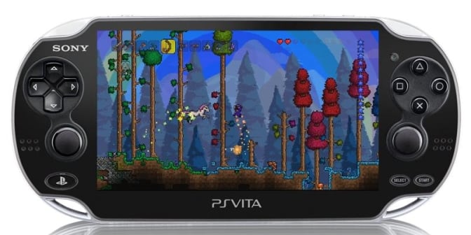 Terraria sur PS Vita