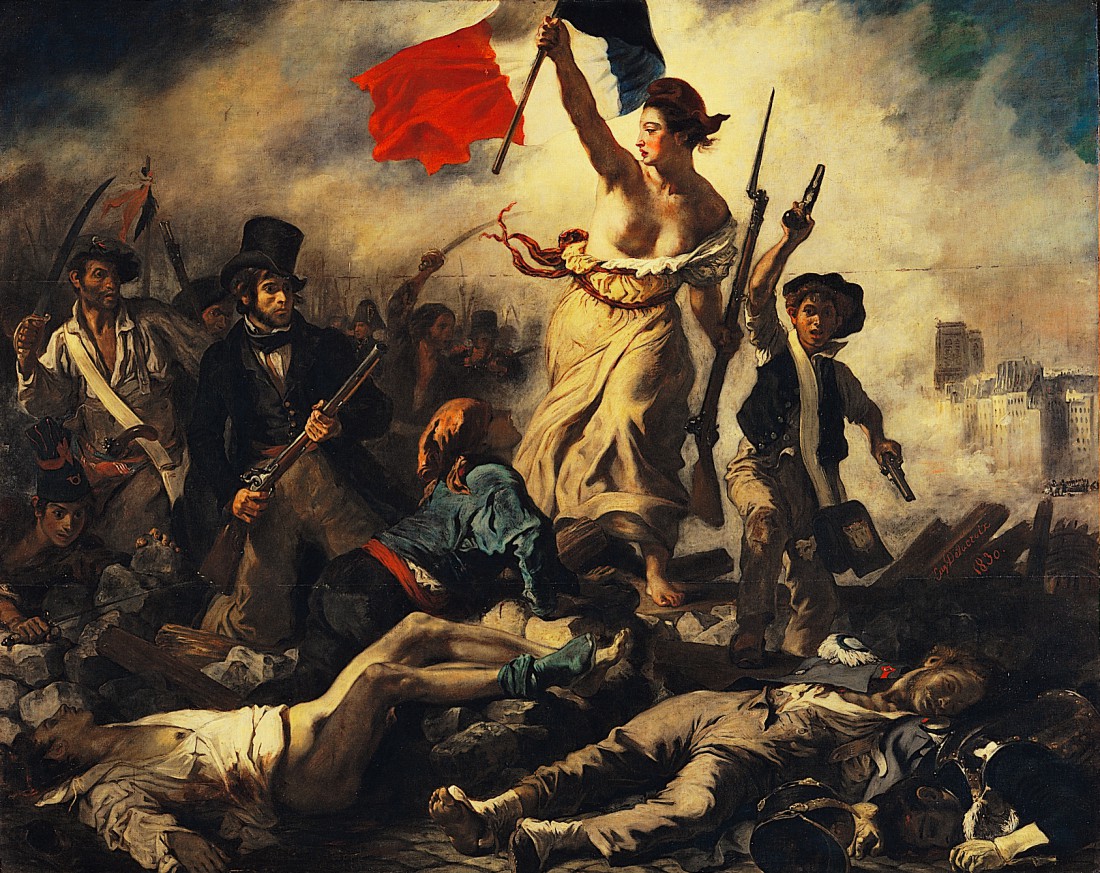la liberté guidant le peuple - Eugène Delacroix