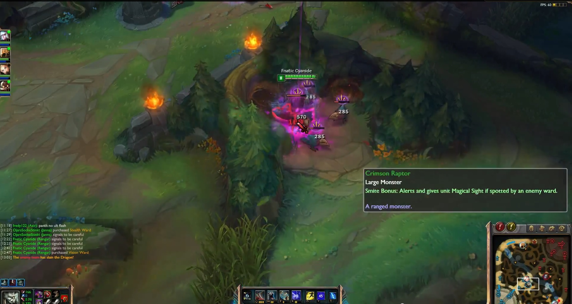 Enlever la vision à l'ennemi