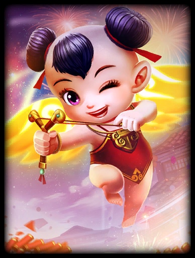 God Card de Lucky Baby Fuwa Cupid