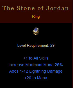 Stone of Jordan Diablo 2