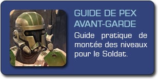 SWTOR : Guide de pex Soldat Avant-garde