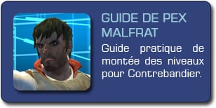 SWTOR : Guide de pex Contrebandier Malfrat