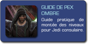 SWTOR : Guide de pex Jedi consulaire Ombre