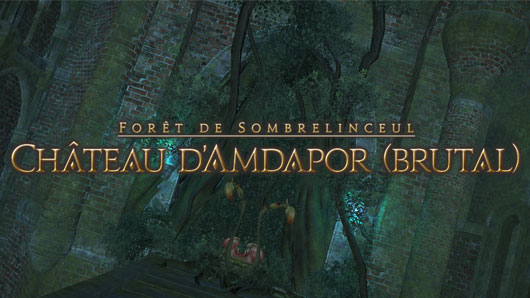 Final Fantasy XIV : Le Château d'Amdapor (brutal)
