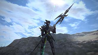 Final Fantasy XIV le chevalier-dragon
