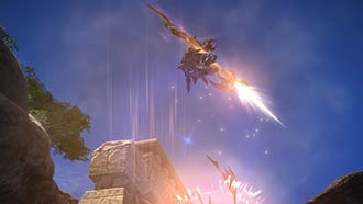 Final Fantasy XIV le chevalier-dragon