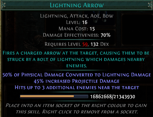 lightning arrow
