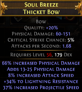 thicket bow