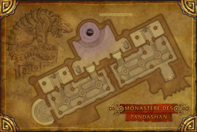 Carte du Monastère des Pandashan