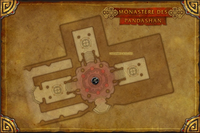 Carte du Monastère des Pandashan