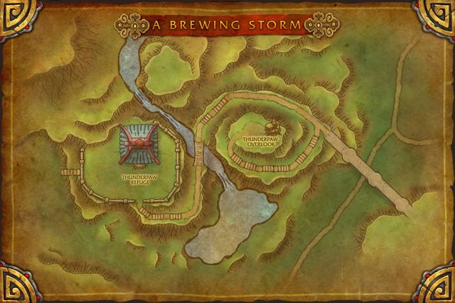 Carte du scénario : une bière foudroyante