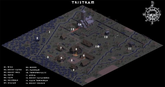 Tristram vu par Sénu - Diablo 3