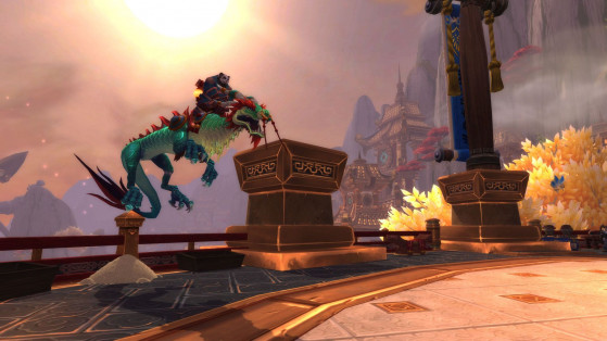 Alors, enfourchez votre plus belle monture volante. Attention, ça va secouer ! - World of Warcraft