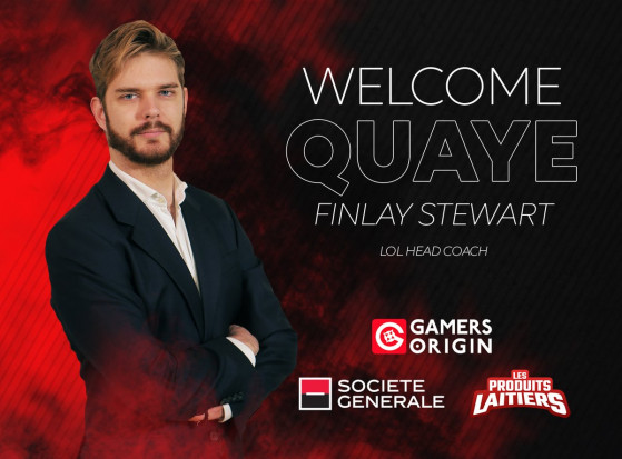 LoL : Quaye, le nouveau head coach de GamersOrigin  - LFL 2019