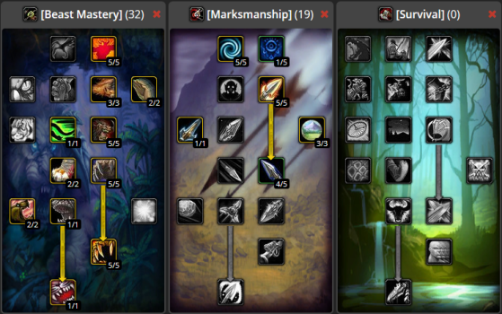 Build leveling 32/19/0 - WoW : Classic