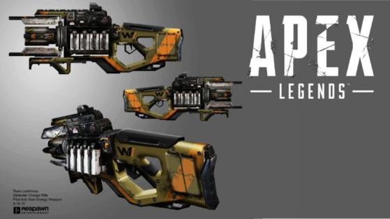 Apex Legends : leak nouvelle arme, Charge Rifle, saison 3