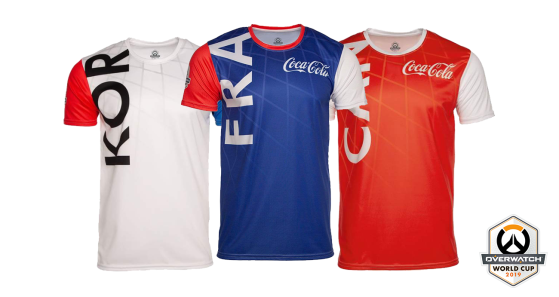 Overwatch World Cup 2019 : les maillots des équipes sont en vente
