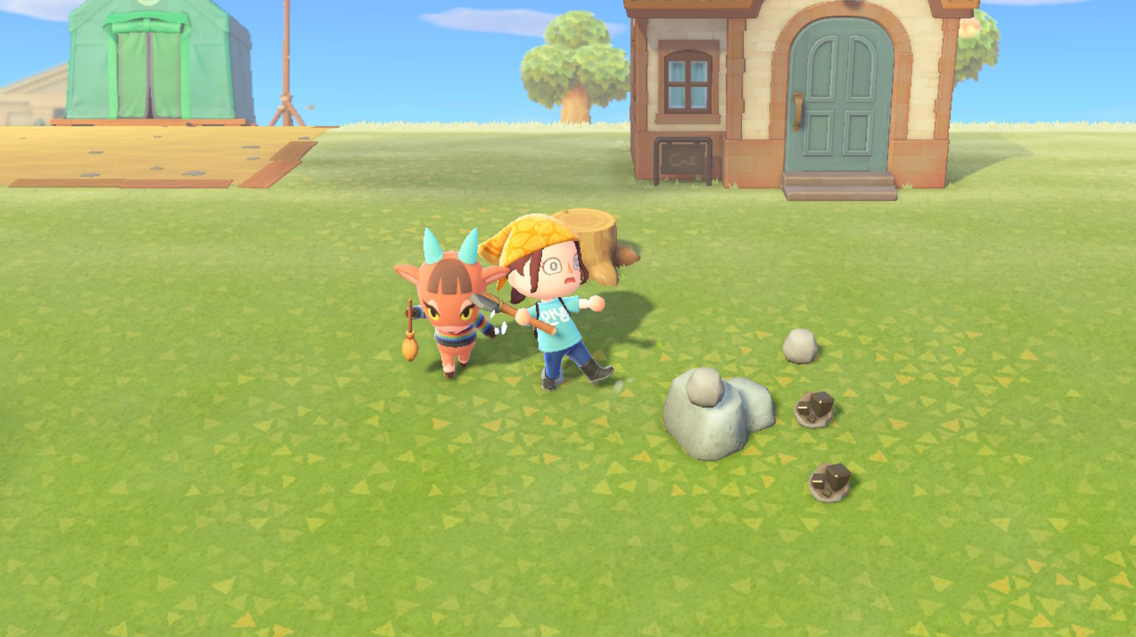 Animal Crossing New Horizons où trouver des pépites de fer, d