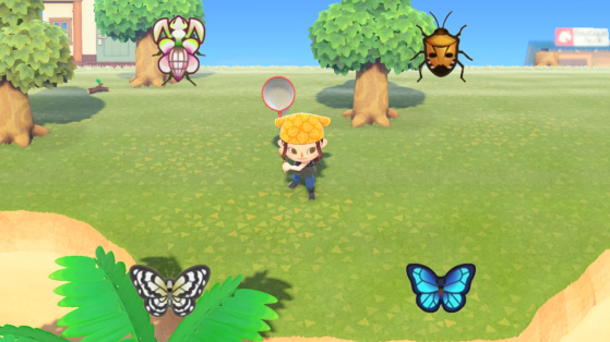 Animal Crossing New Horizons : liste des insectes disponibles au mois de mars