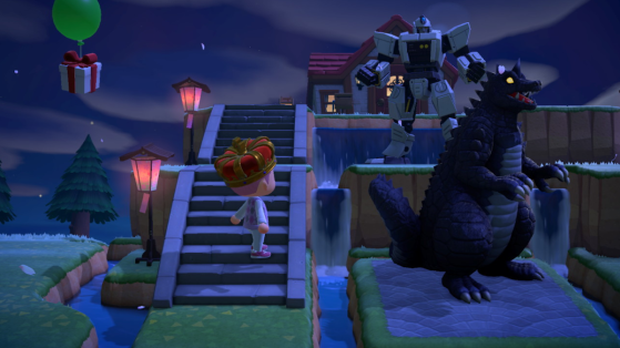 Animal Crossing New Horizons : comment construire le robot géant gundam ?