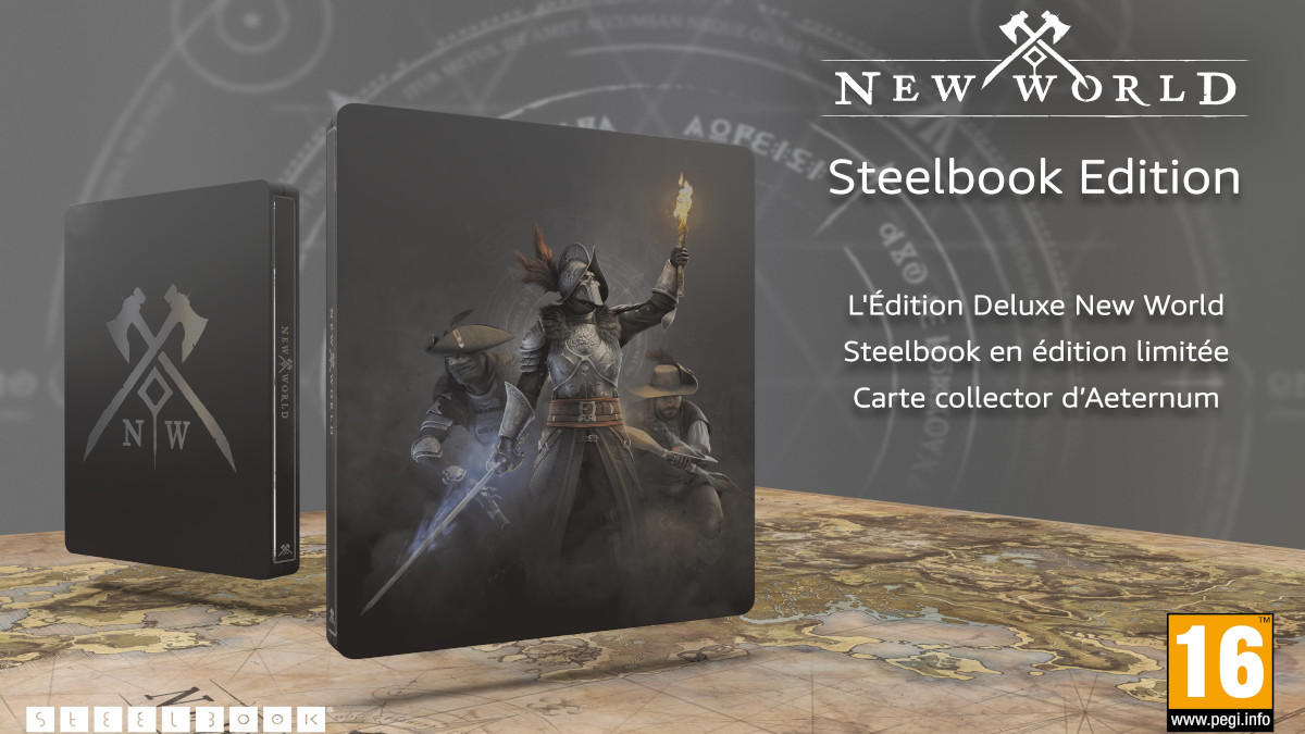 新世界：透過 Steelbook 預訂收藏包