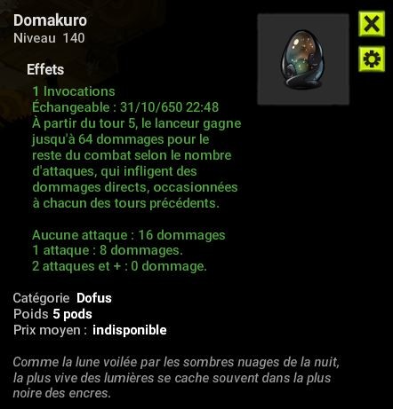 Compte Dofus Touch 5 Persos : 1 Niveau 200 + 4 Niveaux 130-190 - Ddg/Domakuro