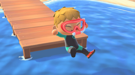 Comment plonger dans Animal Crossing New Horizons et nager dans l'océan ?