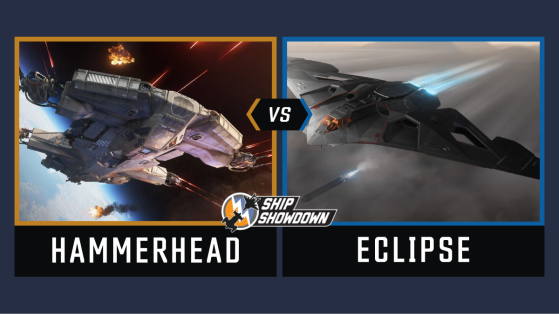 Star Citizen : Ship Showdown 2020 - Hammerhead vs Eclipse
